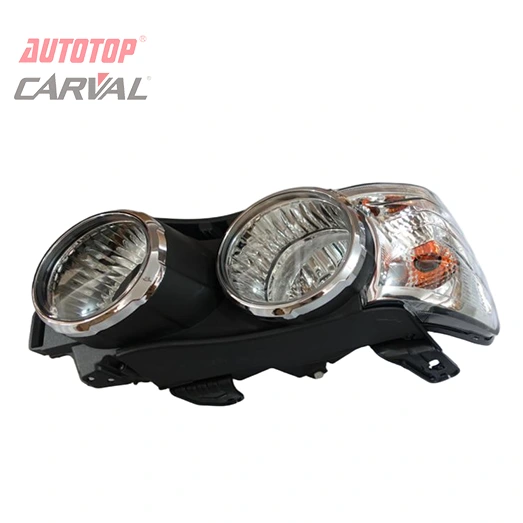 Headlamp Electric ជាមួយ Chrome Ring សម្រាប់ CHEVROLET AVEO 2011